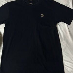 OVO Midnight Black Tee with Gold Owl